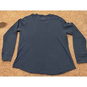 Mutual Weave Blue Men’s  Long Sleeve Shirt XL